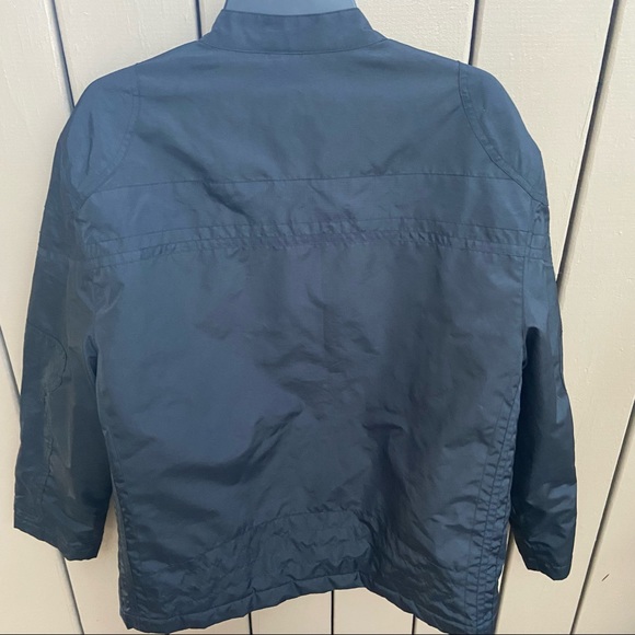 EUC Kenneth Cole Reaction black zip up funnel neck jacket coat - Picture 6 of 15